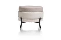 Coco Maison COCO MAISON  Timeless - Macaron poef H43cm Beige